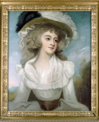 Mrs Tickell (olie på lærred)