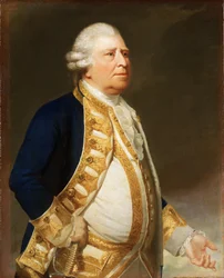 Portræt af en flagofficer, ca. 1767 (oliemaleri)
