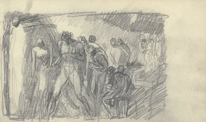 Tegning i skitsebogen