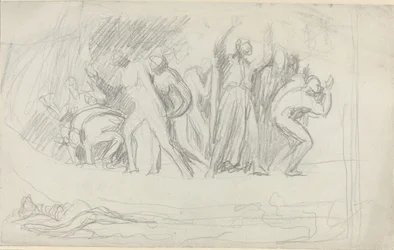 Studie til "The Deluge"