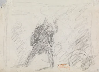 Studie af en stående figur