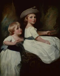 The Stanhope Children (olie på lærred)