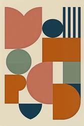 Geometry of Self, 2025 (akryl på lærred)