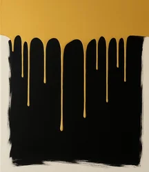Weight of Silence, 2025 (akryl på lærred)