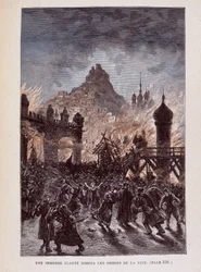 En umådelig klarhed fordrev nattens skygger (side 330) i “Michael Strogoff” af Jules Verne