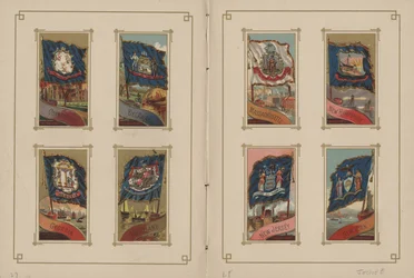 Flag fra alle nationer og Amerikas Forenede Stater - side 27 og 28, 1887