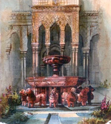 Maurisk springvand, 1820-1876