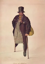 Tegnet i Salisbury, c1800
