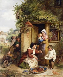 Kirsebærsælgeren, 1856