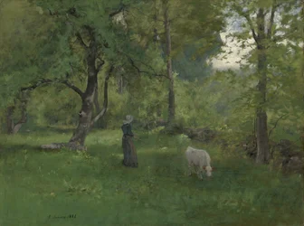Grønt Landskab, 1886