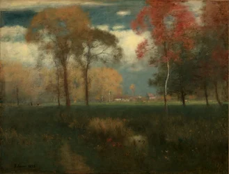 Solrig efterårsdag, 1892