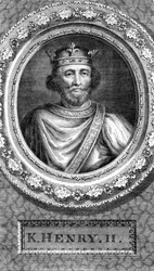 Henrik II, konge af England.