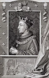 Henry V (1387-1422), efter et maleri i Kensington Palace