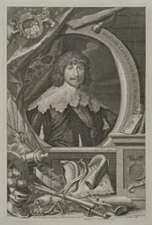 Portræt af William Cavendish, 1. hertug af Newcastle, 1739