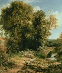 Pastoral scene, 1865