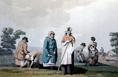 Lowkers - kvinder der lugede majs, 1814