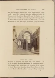 Holyrood Abbey; interiør