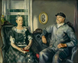 Mr. og Mrs. Phillip Wase, 1924.