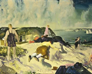 The Beach, Newport, ca. 1919
