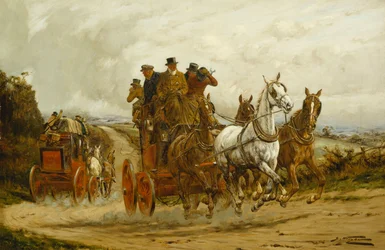 Stagecoaches fra London til York