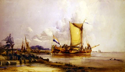 hollandske fiskerbåde