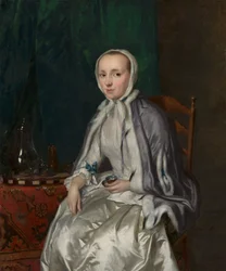 Portræt af Elisabeth Troost, c.1758
