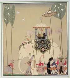 Imperial Procession (Color Litho)