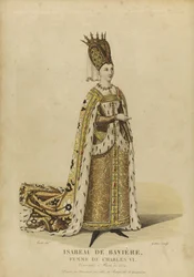 Isabeau de Baviere, dronning af Frankrig (Isabelle de Baviere, ou de Wittelsbach Ingolstadt