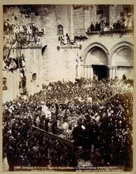 Ceremoni for fødderne, Den Hellige Gravs Kirke, Jerusalem