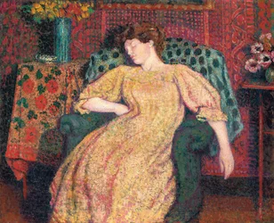 Sovende, eller Siestaen, ca. 1906