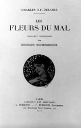 Frontispice af "Ondskabens blomster" af Charles Baudelaire (1821-1867) illustreret af Georges Antoine Rochegrosse (1859-1938) 1910
