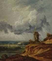 Vindmøllen i Argenteuil, ca. 1830