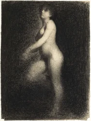 Nøgen, ca 1881-1882.