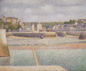 Port-en-Bessin: Den ydre havn (lavvande)