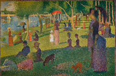 Studie til En søndag på La Grande Jatte, 1884