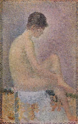 Studie for modellerne, 1886, 1923