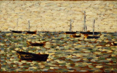 Havet ved Grandcamp; La Mer a Grandcamp, 1885