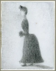 The Walker with a Muff, ca. 1884