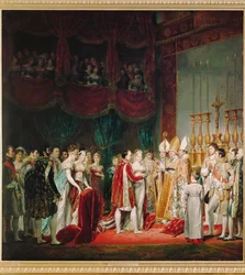 Brylluppet mellem Napoleon I og Marie Louise af Habsburg-Lothringen ... (maleri på lærred)