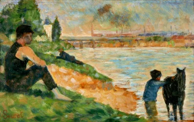 G.Seurat, undersøgelse om badested