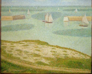 Port-en-Bessin, indsejling til den ydre havn