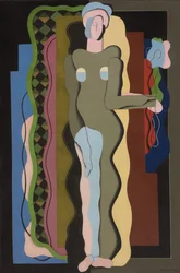 Nøgen med blomst; Nu a la fleur, 1928