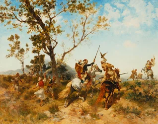 Et arabisk Hawking-parti, 1907