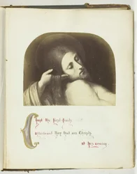 Uden titel [illustration af Jesus med bibelsk citat], 185568.