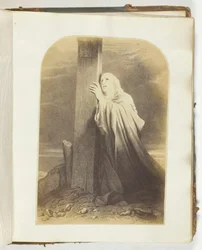 Uden titel, [illustration med bibelsk citat], 185568.