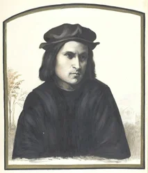Uden titel [mand i renæssancekjole], 185568.