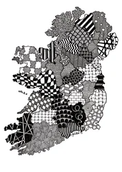 Irland, 2015 (blæk på bristolkarton)