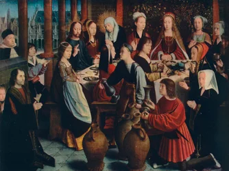 Ægteskabet i Cana, c1500