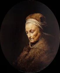 Portræt af Rembrandts mor