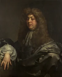 Portræt af en mand, ca. 1670 (olie på lærred)